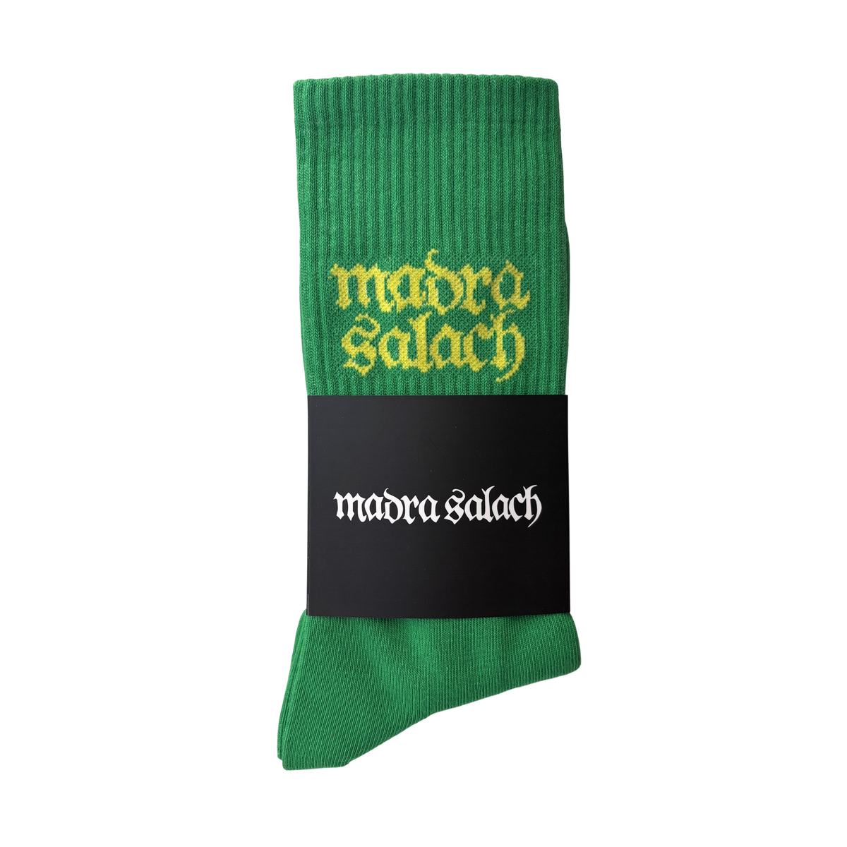 Madra Salach - Madra Salach Green Logo Socks