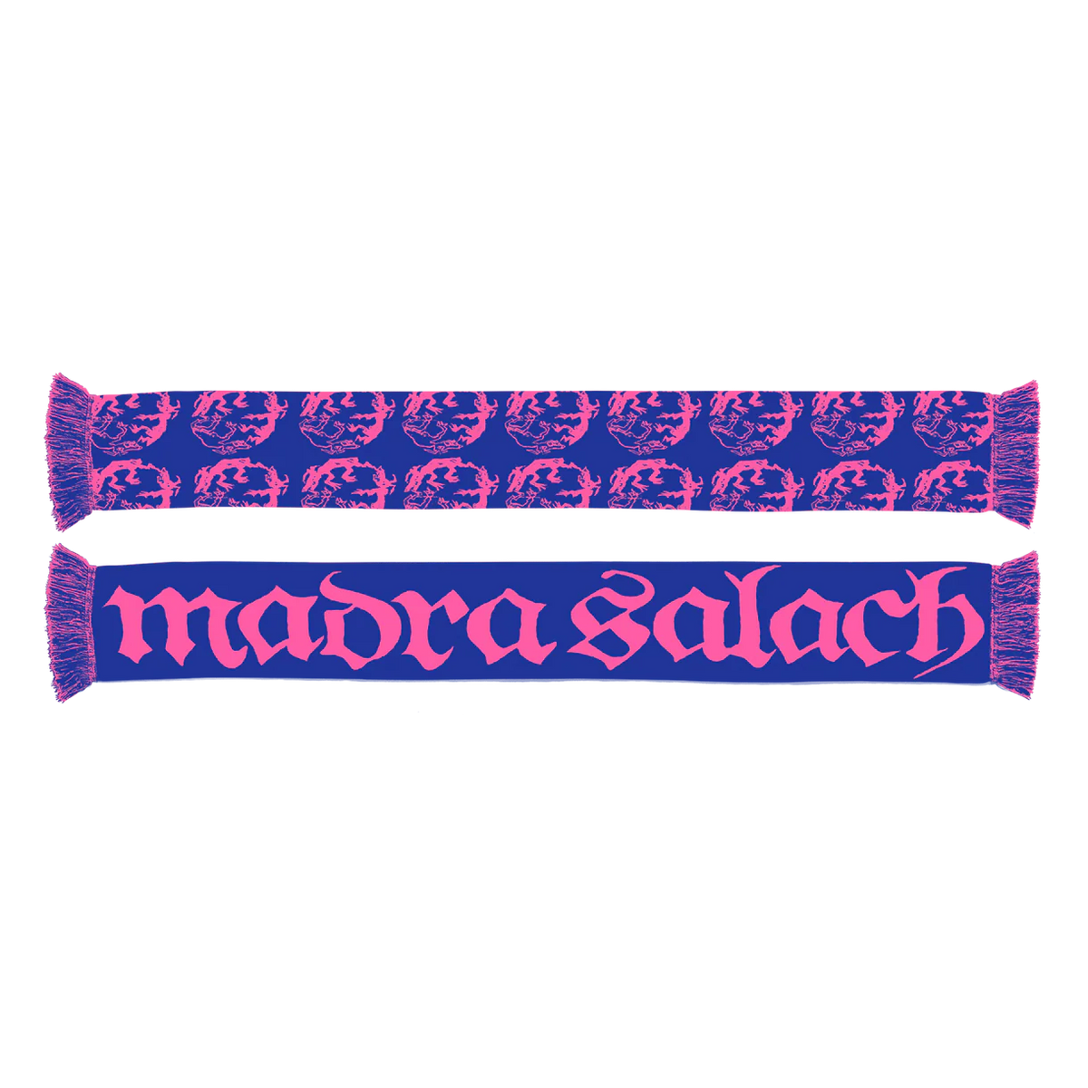 Madra Salach - Blue & Pink Logo Scarf