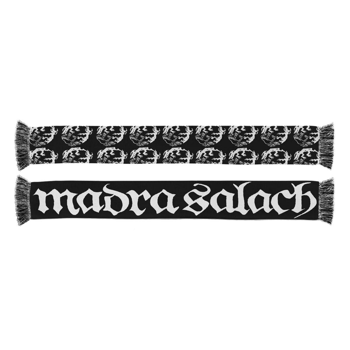 Madra Salach - Black & White Logo Scarf