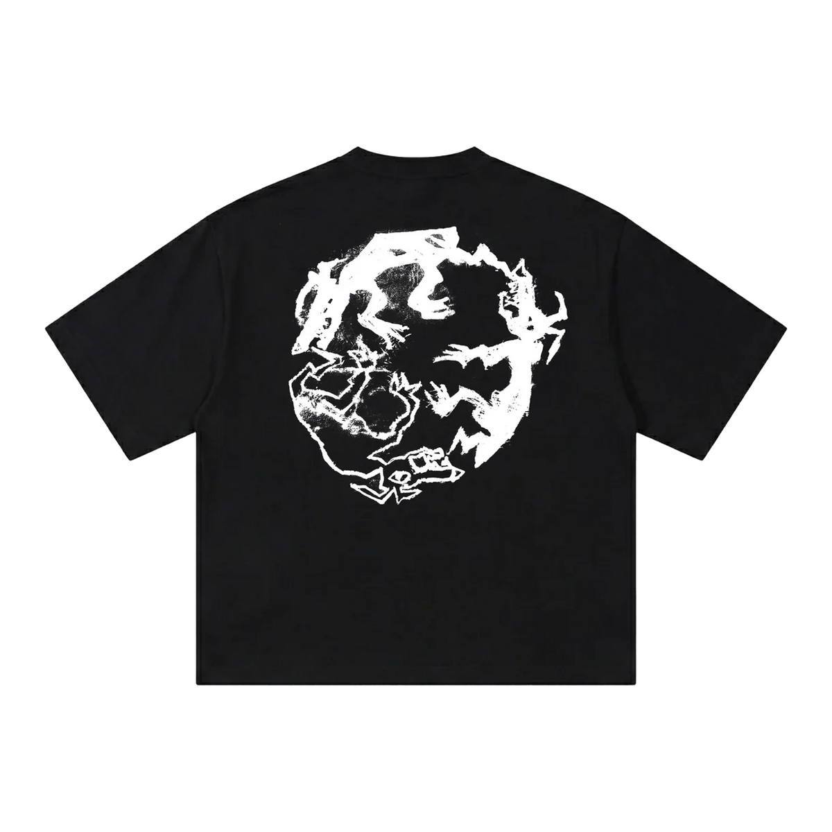 Madra Salach - Black & White Logo T-Shirt